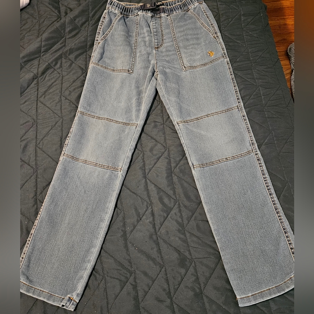 Boy's US POLO ASSN Elastic Waist Jeans